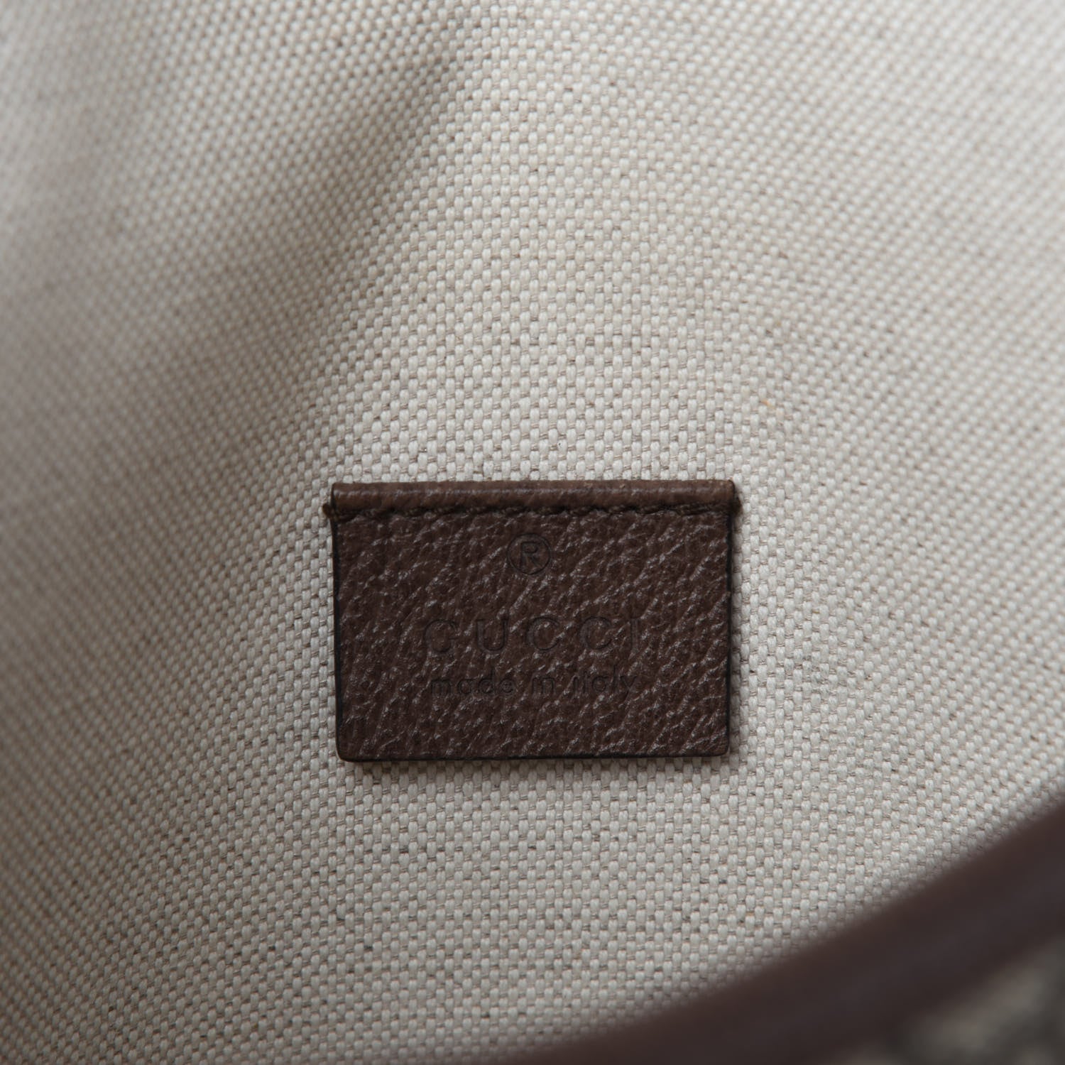 Gucci GG Supreme Monogram Web Medium Neo Vintage Flap Messenger Bag Beige New Acero 8 of 11