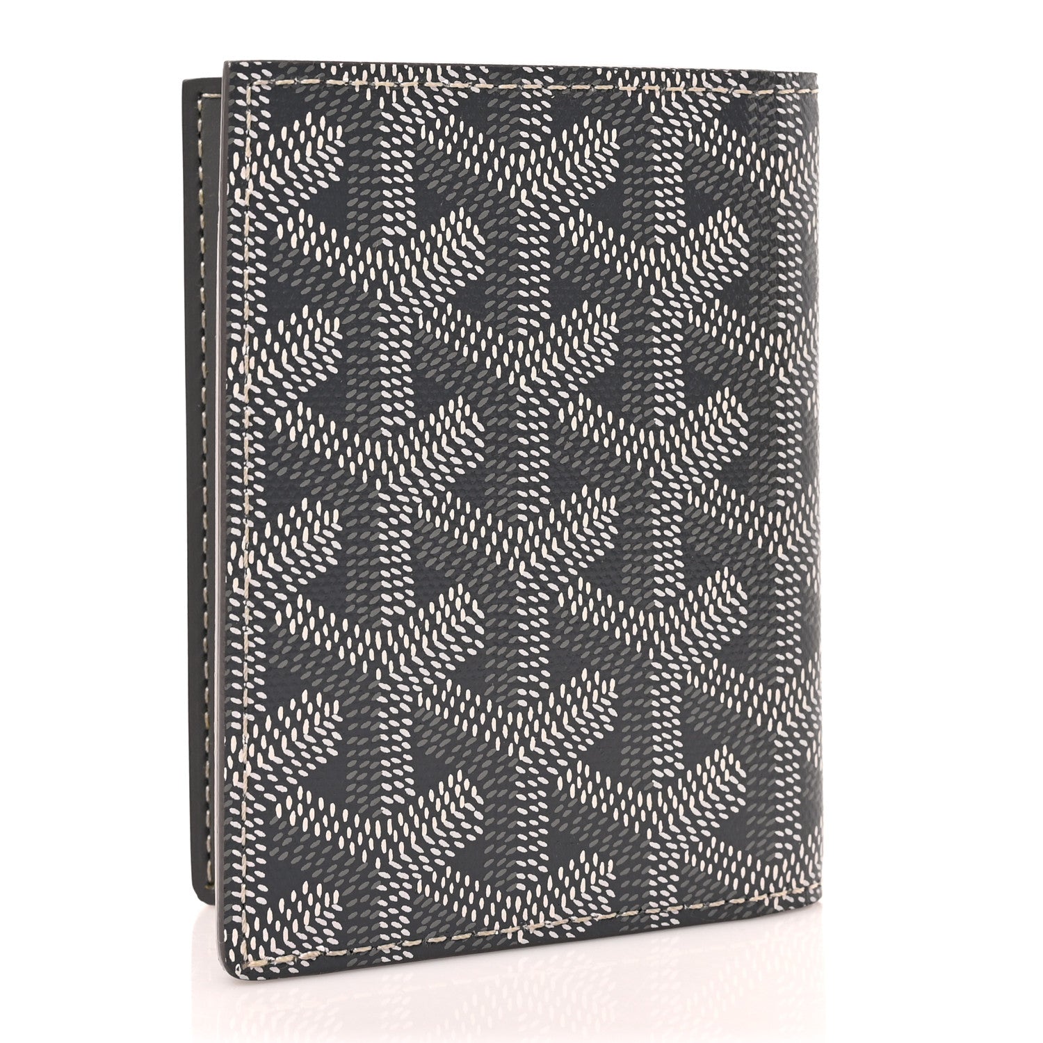 Goyard Goyardine Saint Marc Folding Card Case Grey 3 of 6