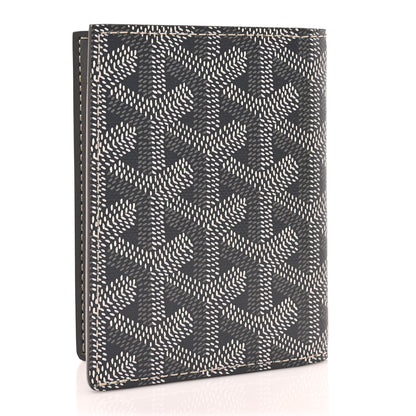 Goyard Goyardine Saint Marc Folding Card Case Grey 3 of 6