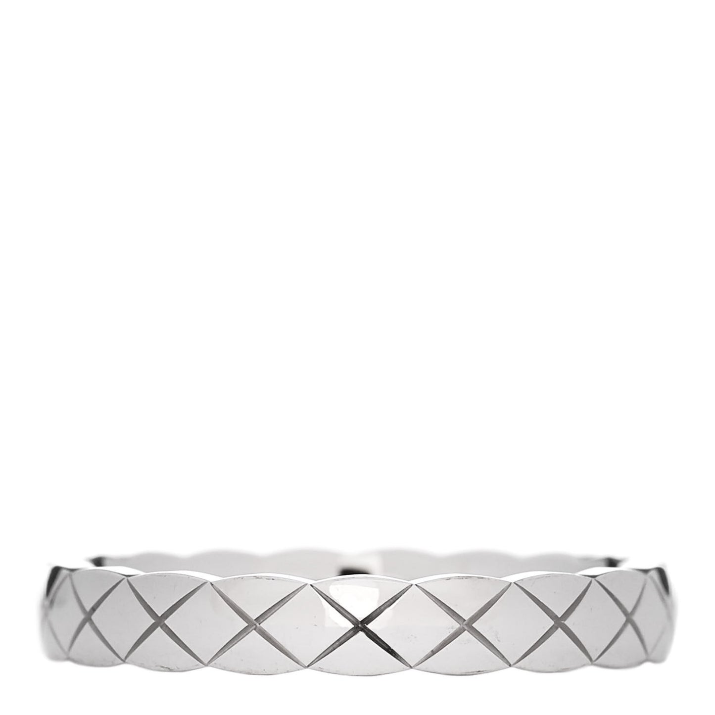 18K White Gold Mini Coco Crush Ring 55 7.25