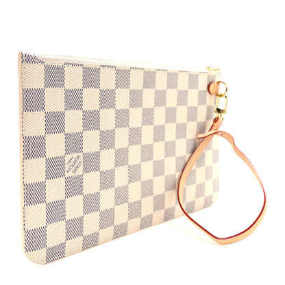Louis Vuitton Damier Azur Nautical Neverfull MM GM Pochette 3 of 7