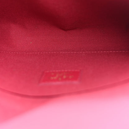 Louis Vuitton Monogram Pochette Felicie Chain Wallet Fuchsia 6 of 14