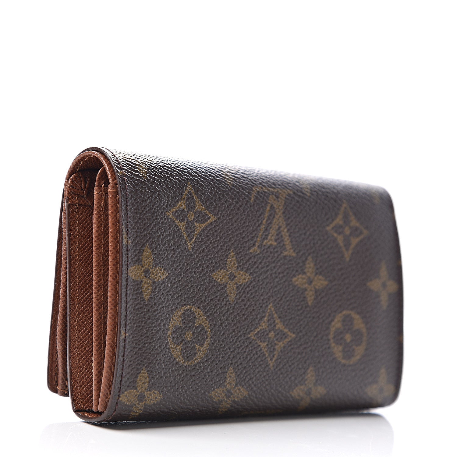 Louis Vuitton Monogram Porte-Monnaie Tresor Wallet 2 of 5