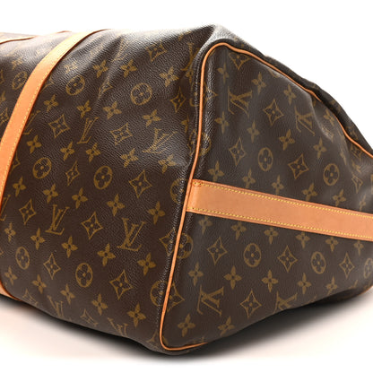Louis Vuitton Monogram Keepall Bandouliere 55 8 of 9