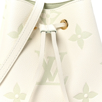 Louis Vuitton Empreinte Monogram Giant Neonoe BB Latte Matcha 5 of 12