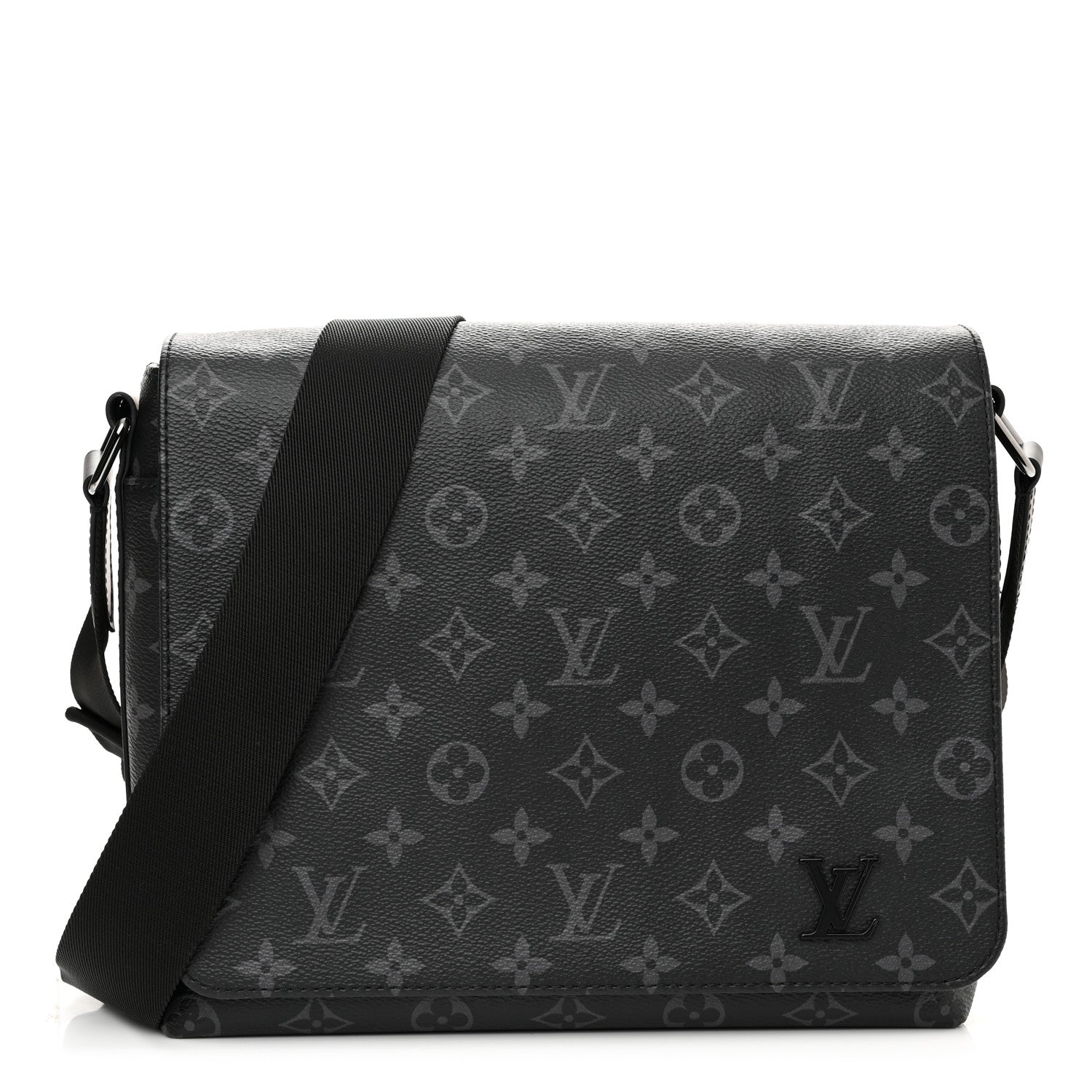 Louis Vuitton Monogram Eclipse District PM Black 1 of 13