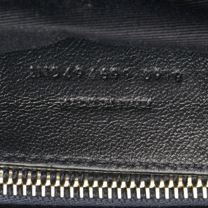 Saint Laurent Calfskin Y Quilted Monogram Small Loulou Chain Satchel Denim Brut 7 of 13