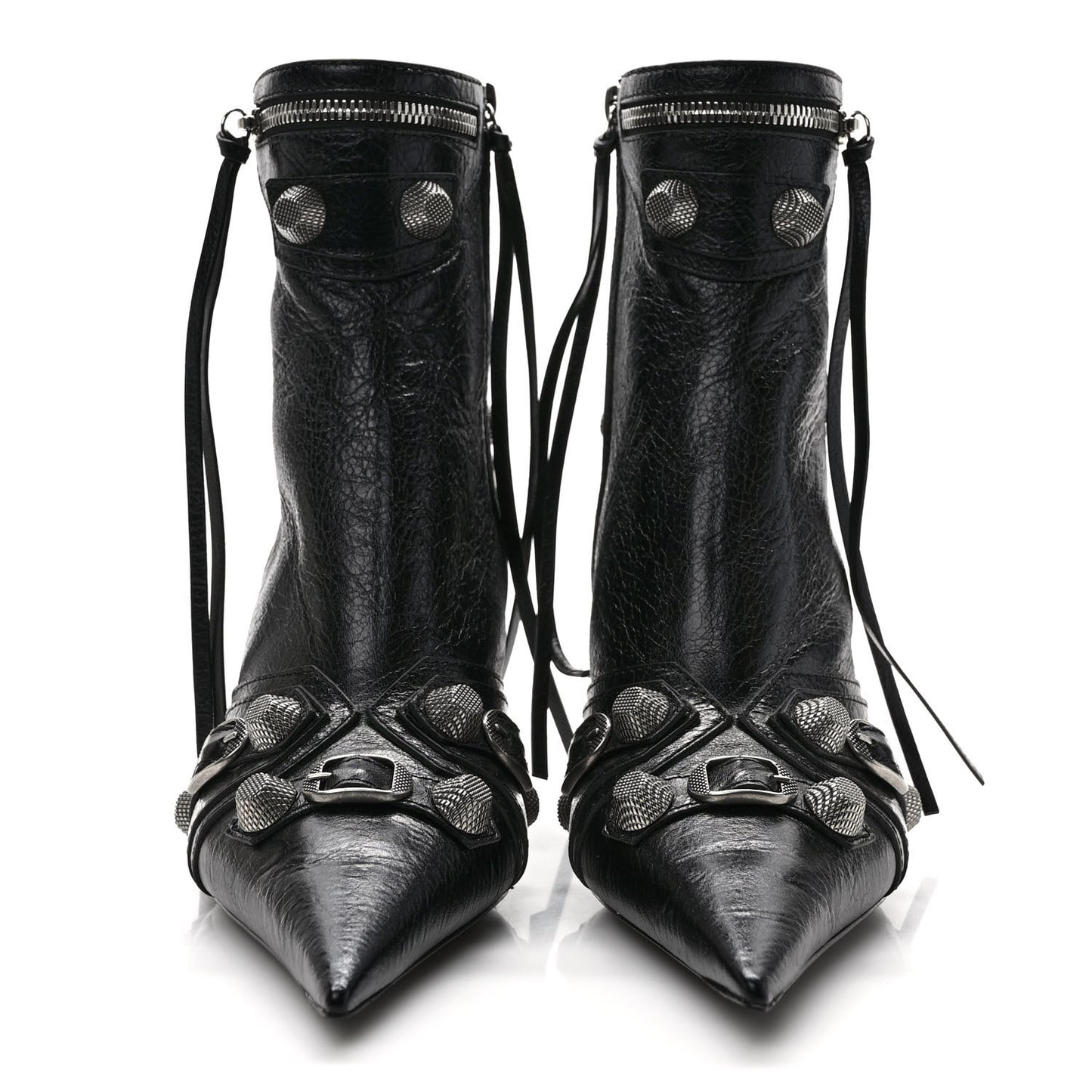 Agneau Arena Cagole 70mm Ankle Boots 39 Black
