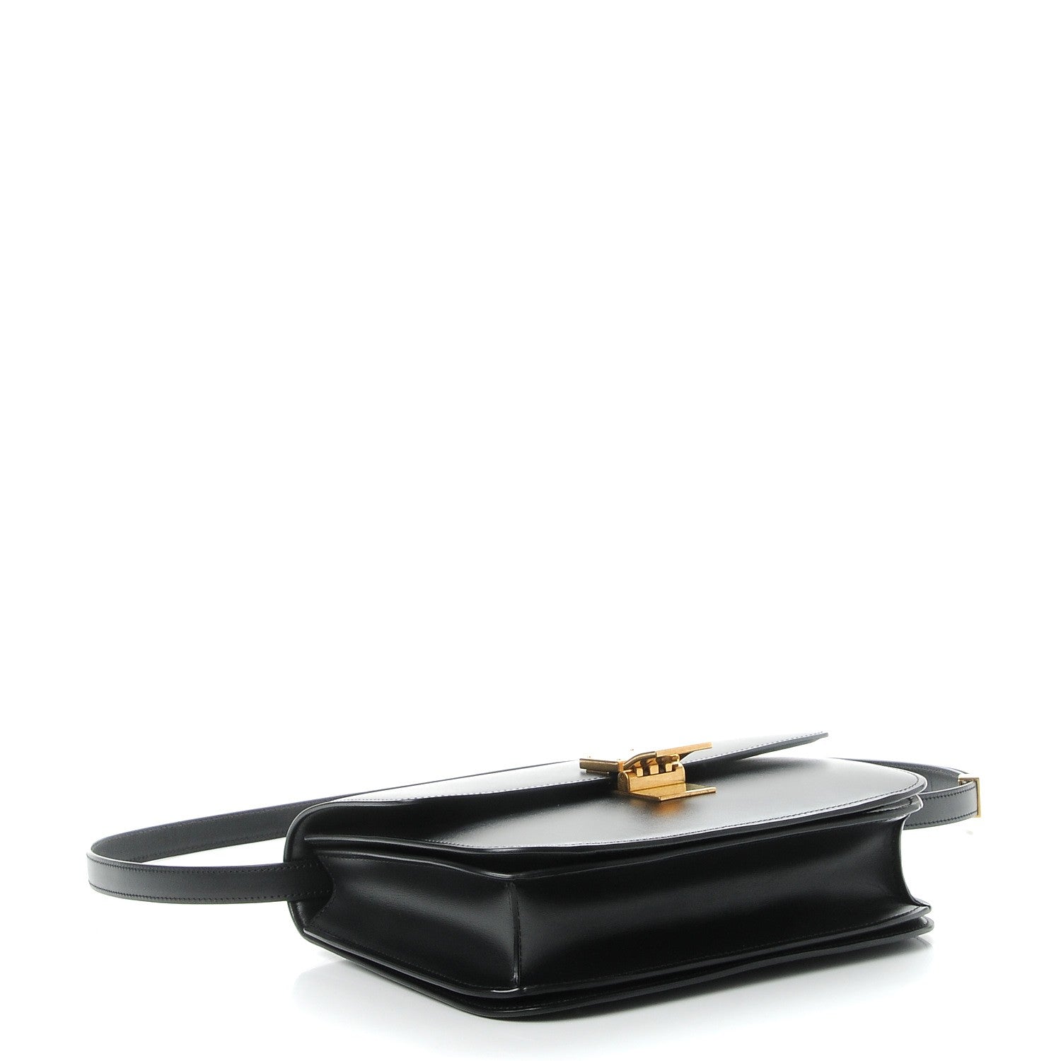 Celine Box Calfskin Medium Classic Box Flap Bag Black 4 of 8