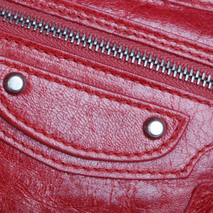 Balenciaga Chevre Porte Toilette Makeup Clutch True Red 8 of 13