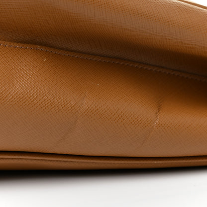 Prada Saffiano Large Galleria Double Zip Tote Caramel 26 of 32
