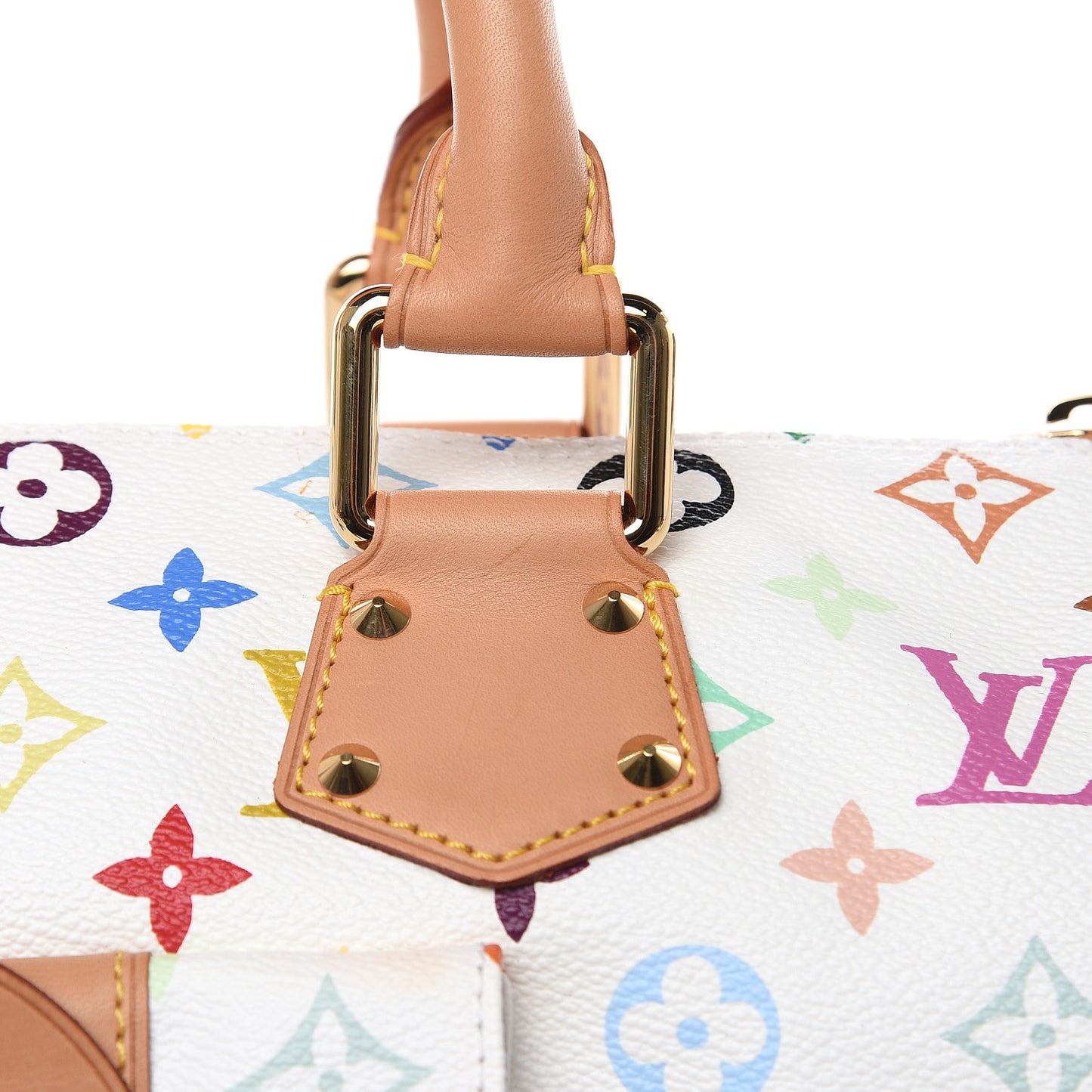 Monogram Multicolor Speedy 30 White