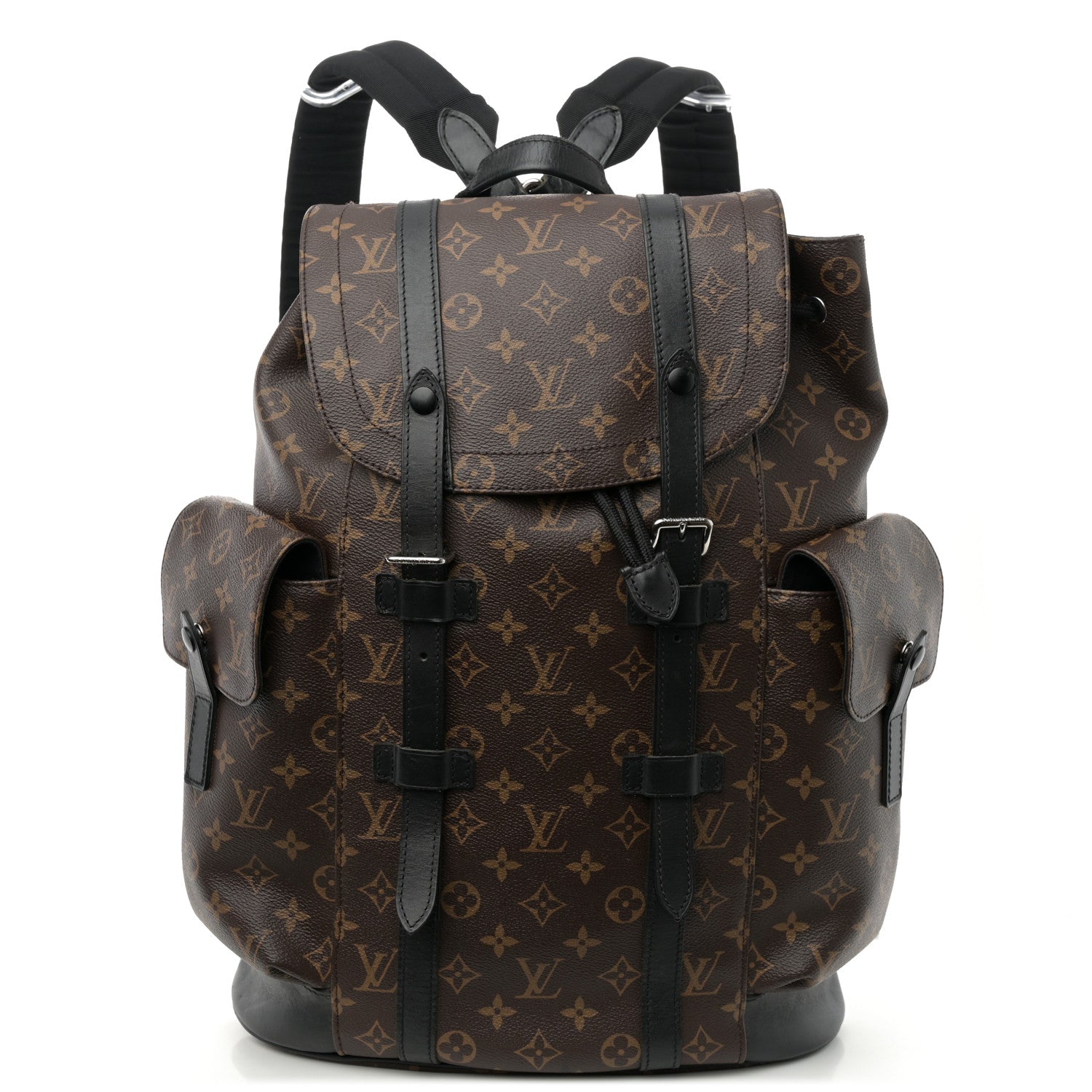 Louis Vuitton Monogram Macassar Christopher PM Backpack 1 of 12