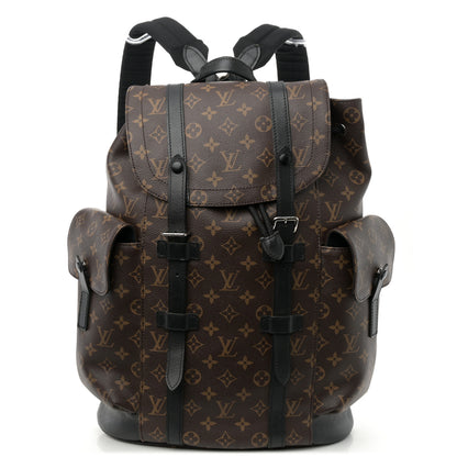 Louis Vuitton Monogram Macassar Christopher PM Backpack 1 of 12
