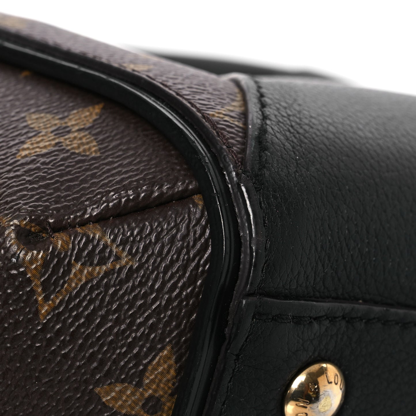 Calfskin Monogram Kimono Tote PM Black