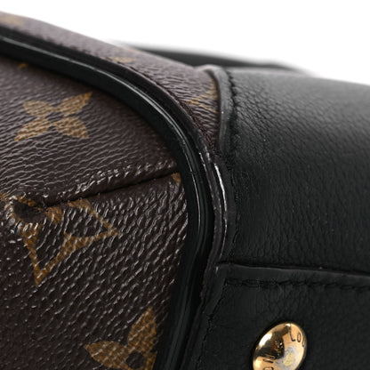 Louis Vuitton Calfskin Monogram Kimono Tote PM Black 16 of 18