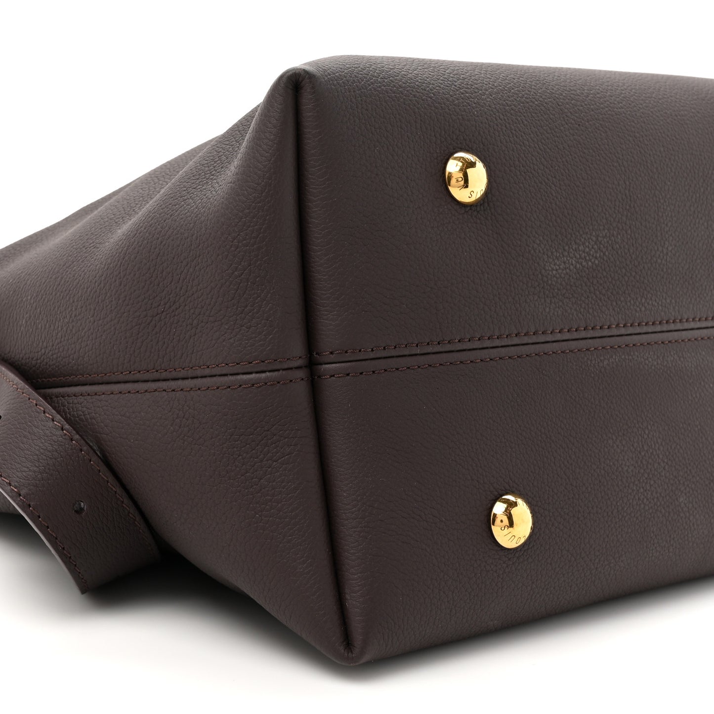 Grained Calfskin Low Key Hobo MM Ebene