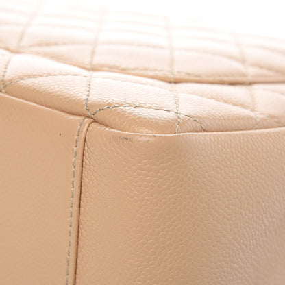Chanel Caviar Quilted Grand Shopping Tote GST Beige Clair 9 of 9