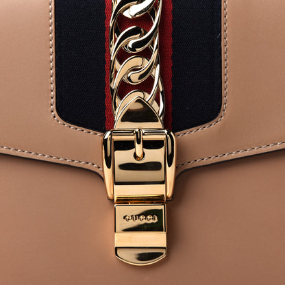 Gucci Vitello Fontanella Medium Sylvie Top Handle Bag Camel 4 of 4