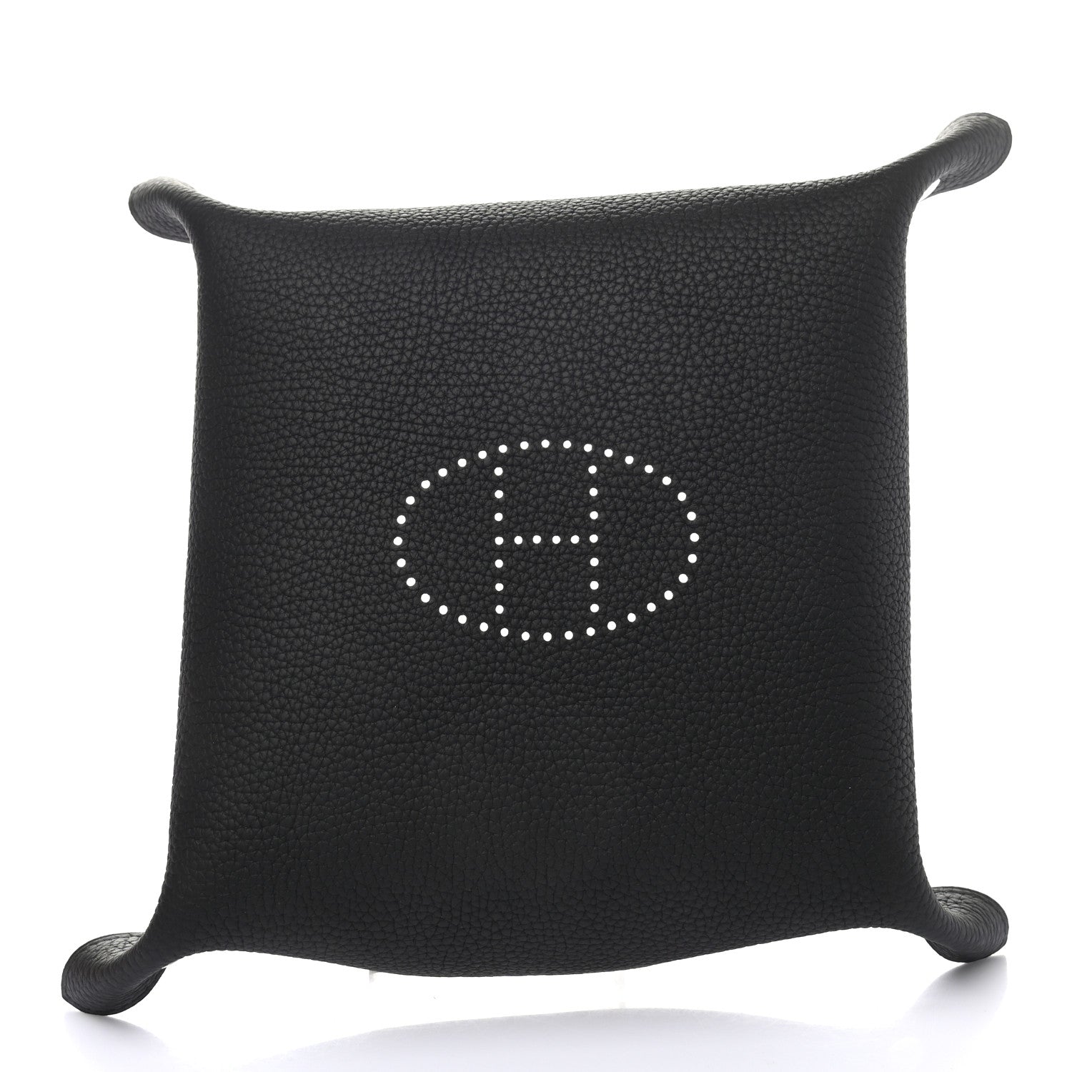 Hermes Taurillon Clemence Mises et Relances MM Change Tray Black 3 of 6