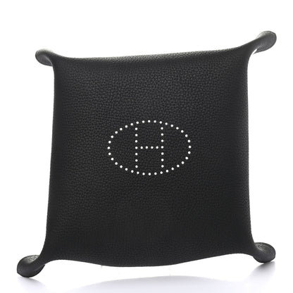 Hermes Taurillon Clemence Mises et Relances MM Change Tray Black 3 of 6
