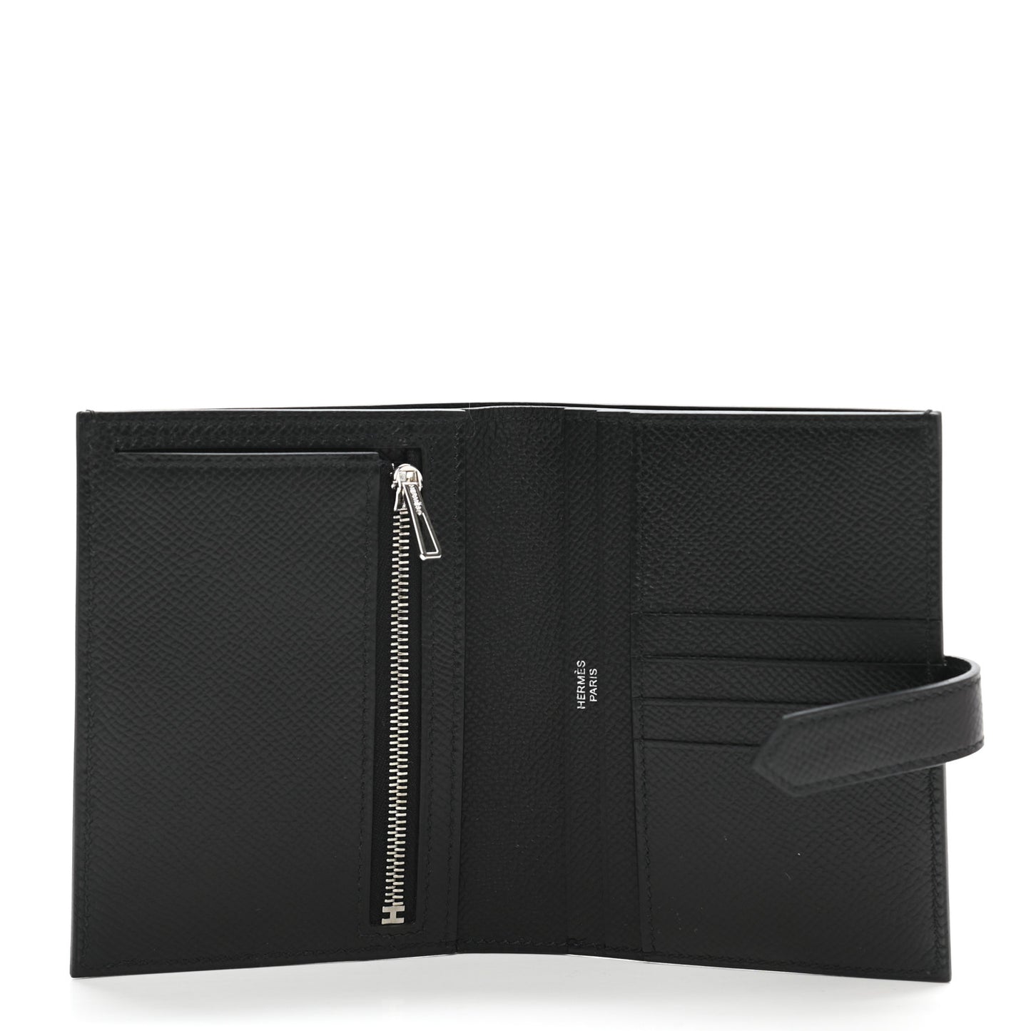 Epsom Monochrome Bearn Compact Wallet Black