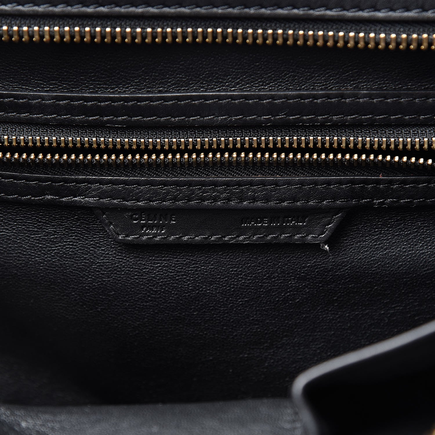 Celine Smooth Calfskin Mni Luggage Black 6 of 21