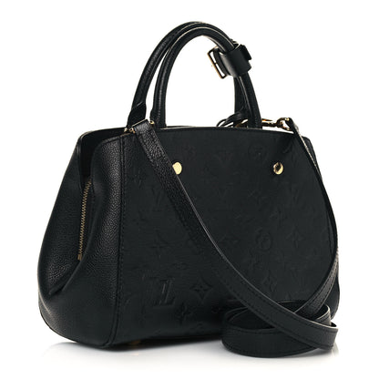 Louis Vuitton Empreinte Montaigne BB Black 3 of 17