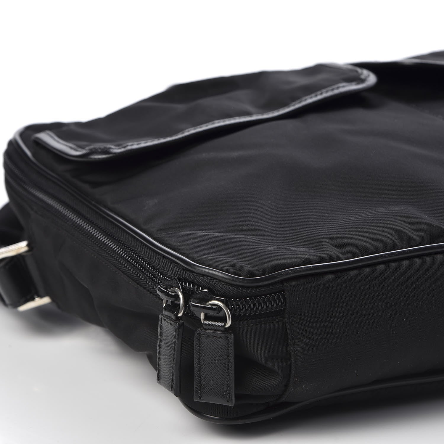 Prada Tessuto Nylon Travel Bag Black 6 of 10