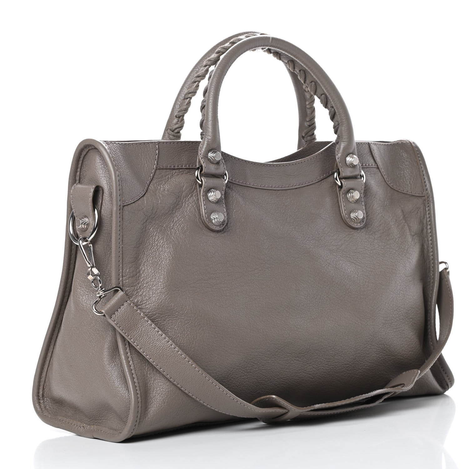 Balenciaga Chevre Hamilton Giant 12 Silver Hardware City Gris Poivre 3 of 16