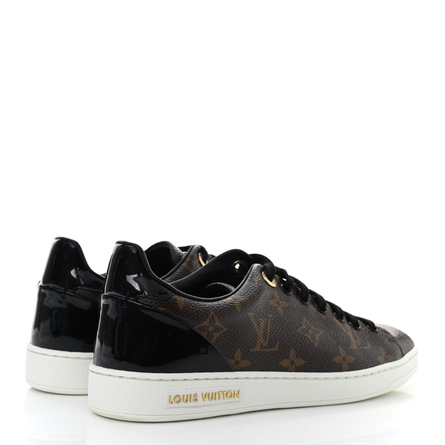 Patent Monogram Frontrow Sneakers 38
