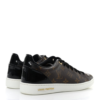 Louis Vuitton Patent Monogram Frontrow Sneakers 38 4 of 8