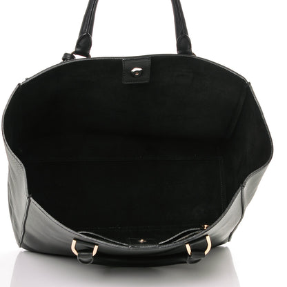 Mulberry Silky Calf Medium Willow Tote Black 5 of 6