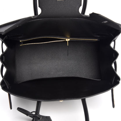 Hermes Togo Birkin 30 Black 14 of 32