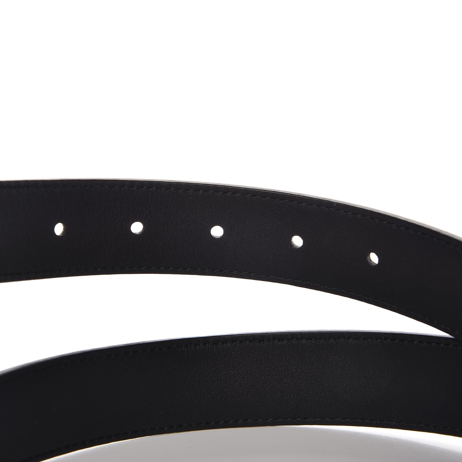 Gucci Moon Calfskin Double G 30mm Belt 105 42 Black 4 of 7