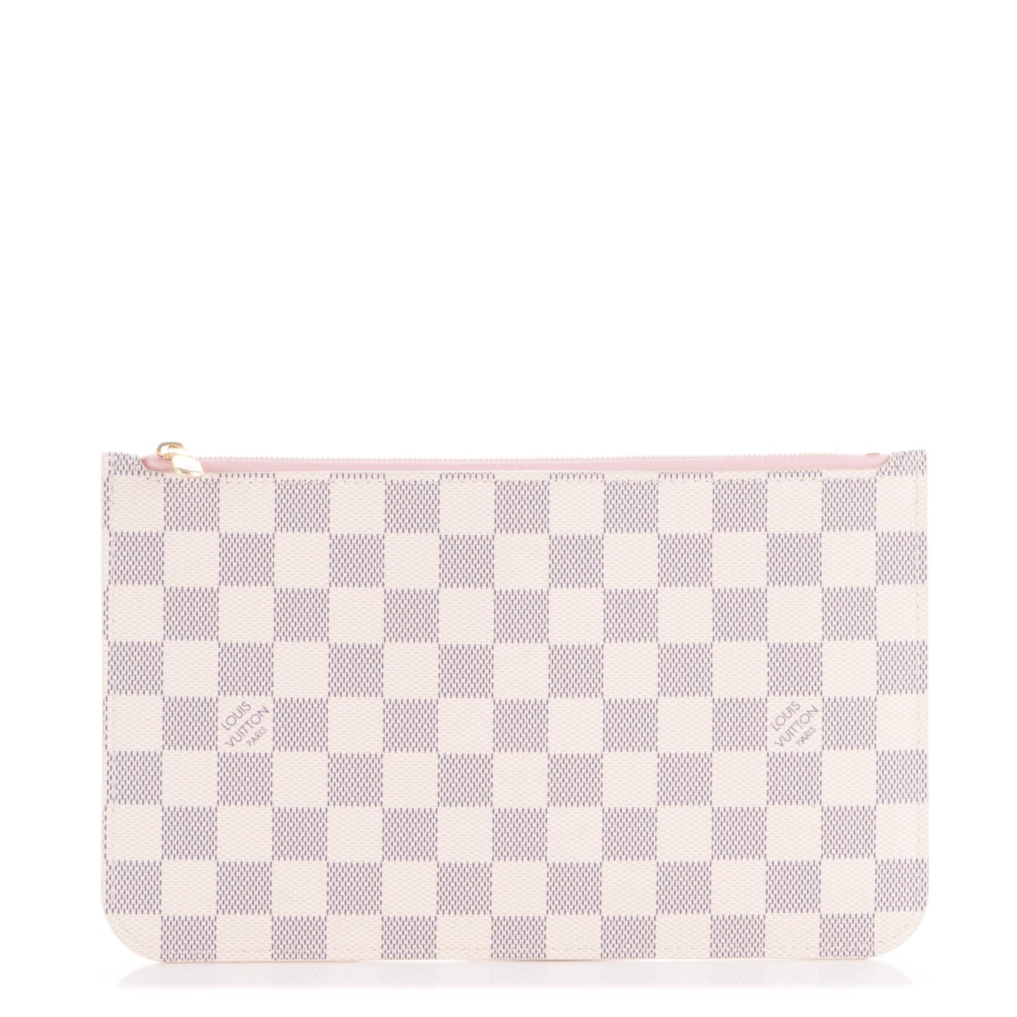 Damier Azur Neverfull MM GM Pochette Rose Ballerine