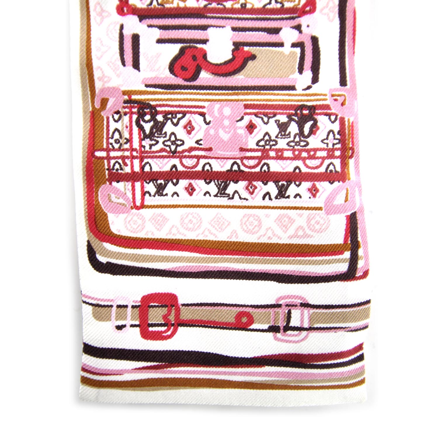 Louis Vuitton Silk Malles Bandeau Grenadine 9 of 10