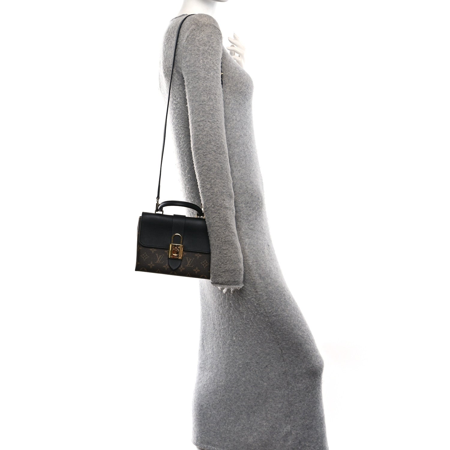 Louis Vuitton Monogram Locky BB Black 2 of 9