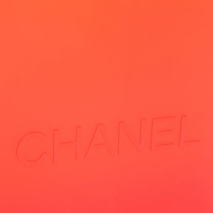 Chanel Jelly Rubber Small Tote Orange 5 of 8