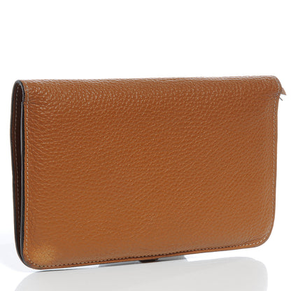 Hermes Togo Dogon Combined Wallet Gold 3 of 9