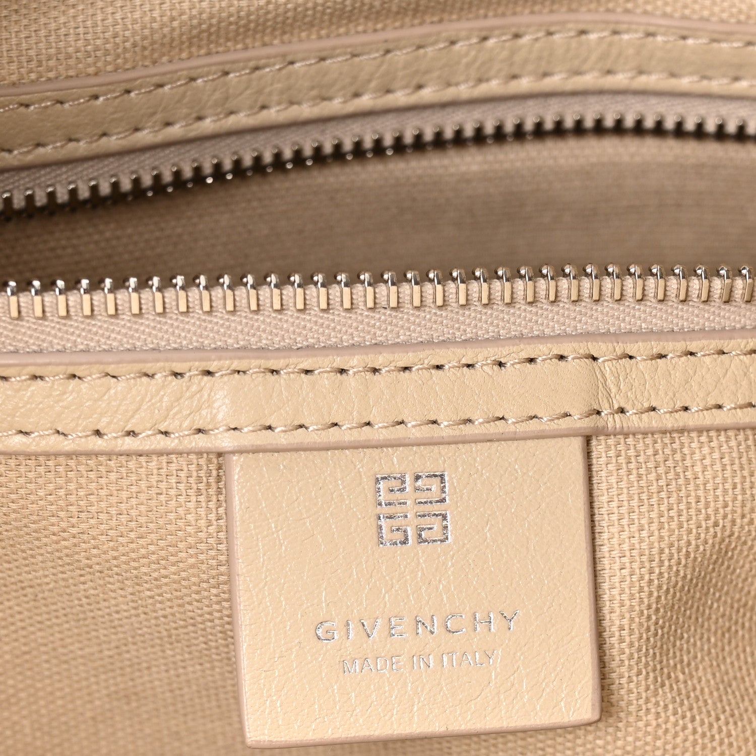 Givenchy Calfskin Medium Voyou Bag Natural Beige 6 of 10