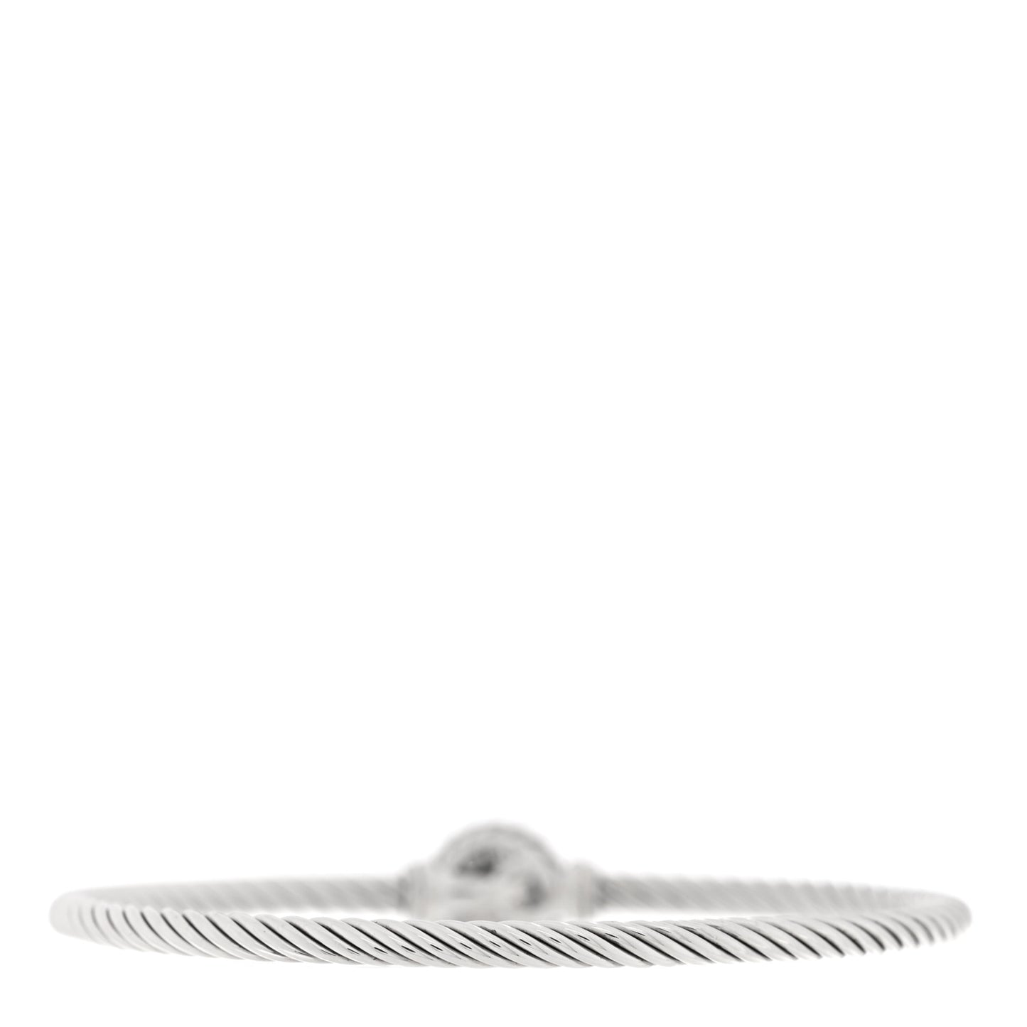 Sterling Silver Blue Topaz 3mm Chatelaine Bracelet