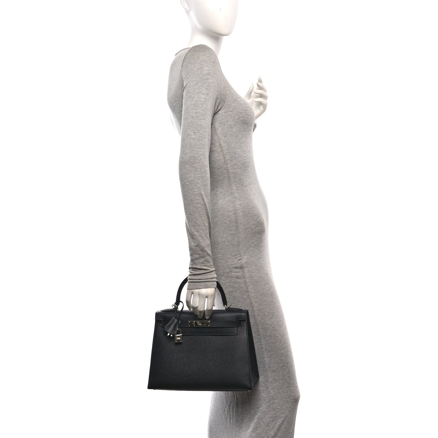 Hermes Epsom Kelly Sellier 28 Black 2 of 11