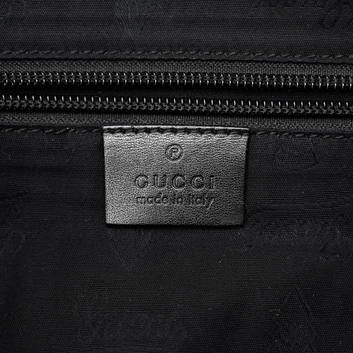Gucci Imprime Monogram Belt Bag Black 6 of 10