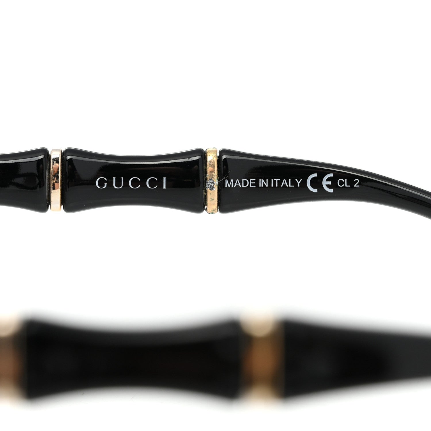 Gucci Bamboo Sunglasses 3509/S Dark Brown 5 of 7
