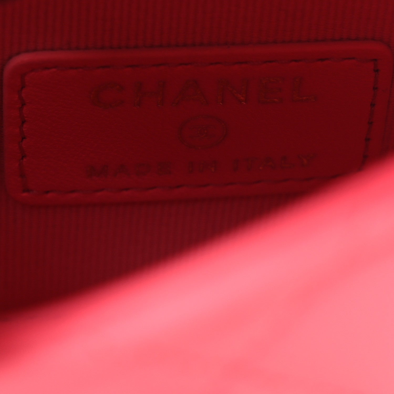 Chanel Lambskin Quilted Mini Trendy CC Chain Wallet Pink 6 of 14