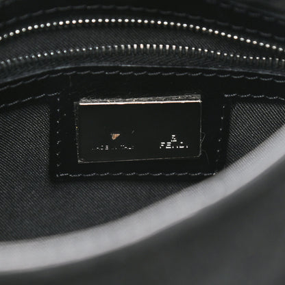 Fendi Suede Studded Hobo Black 6 of 10
