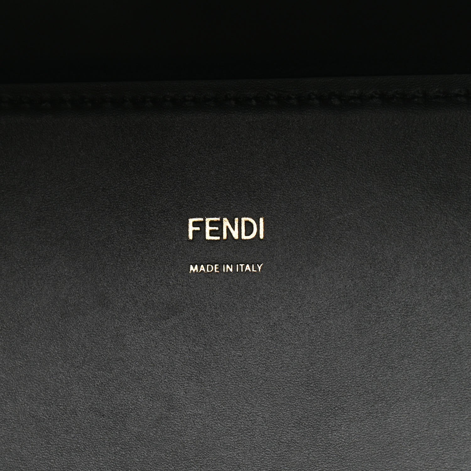 Fendi Vitello King Plexiglass Medium Fendi Sunshine Shopper Tote Black 5 of 11