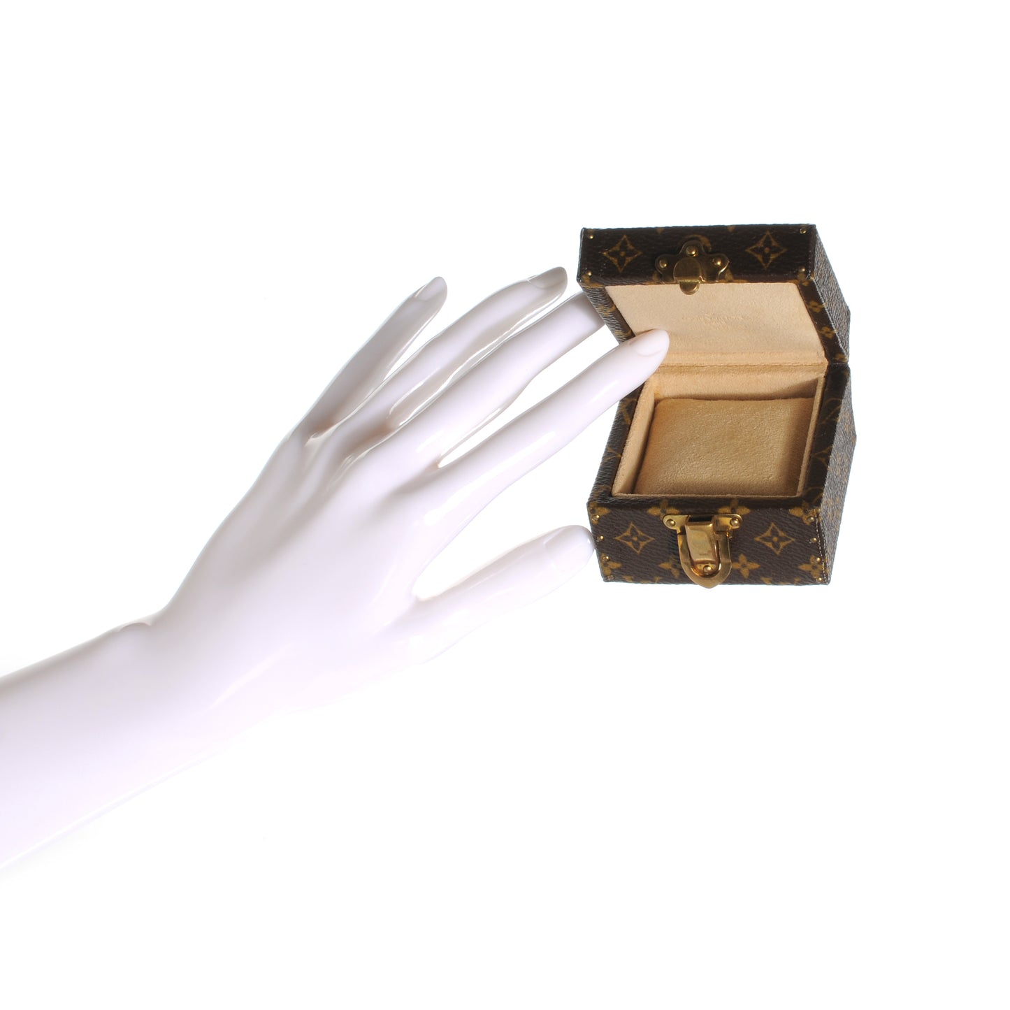 Monogram Ring Box Mini Trunk Case