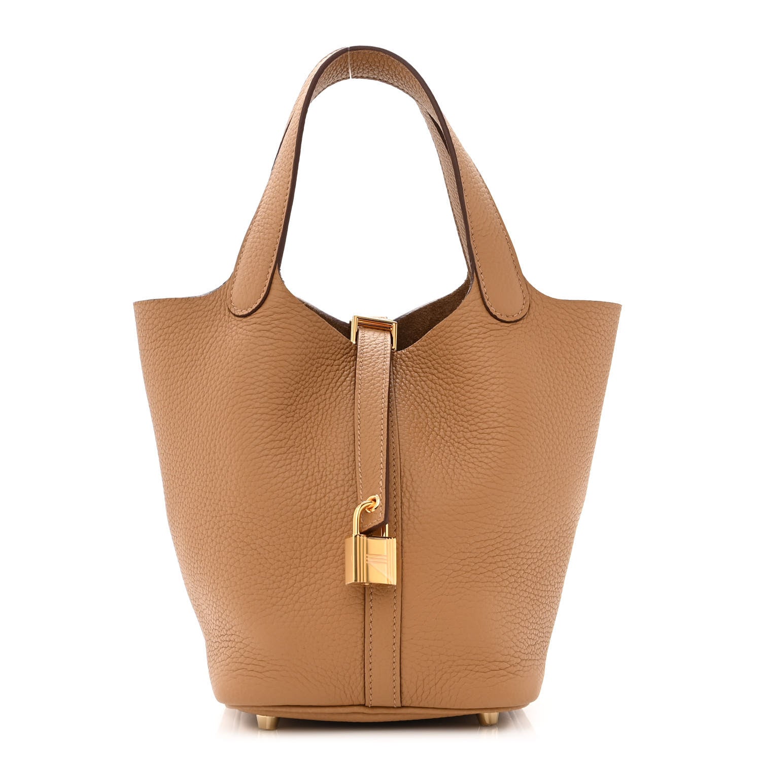 Hermes Taurillon Clemence Picotin Lock 18 PM Biscuit 1 of 11